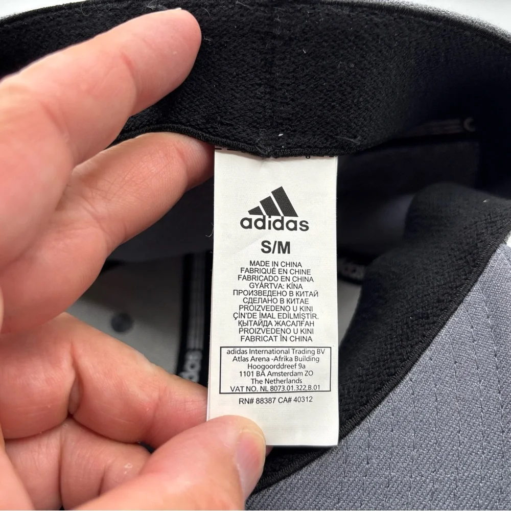 PBR Prep Baseball Report adidas Men’s‎ Gray Small/Medium A-Flex Fitted Hat